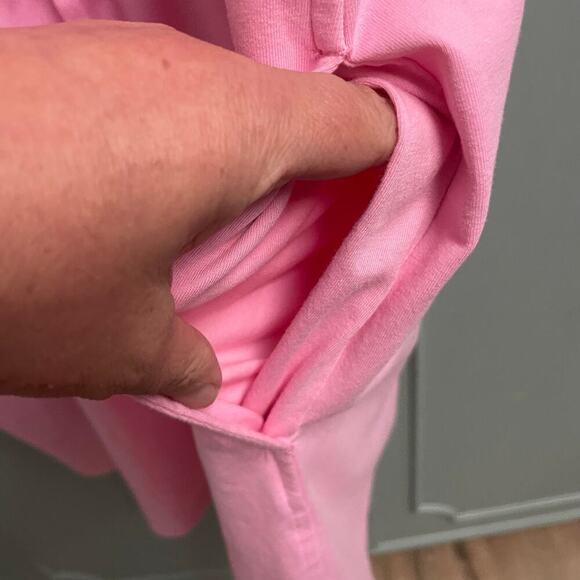 Members Mark Size XXL Tank Dress Pink Pockets Drawstring Waist Casual - Picture 4 of 4